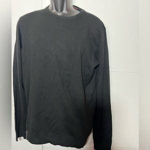 Buffalo David Bitton LARGE Mens Crewneck Sweater Black NEW Mens Sweater